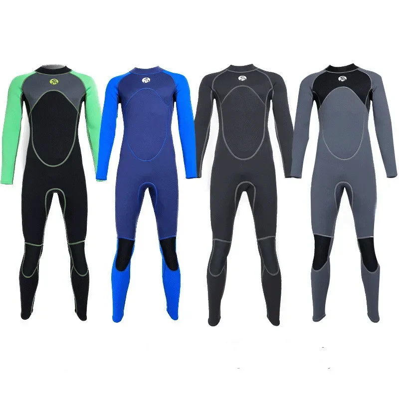 SLINX За мъже 3 мм неопреновый костюми, костюми за гмуркане с цип отзад, бански костюм за триатлон, сърф, гмуркане, подводен риболов.