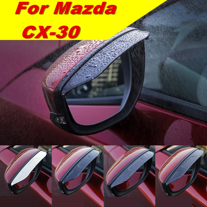 На огледалото за обратно виждане огледало за вежди, дъждобран, аксесоари за полагане на автомобили Mazda CX30 CX 30 CX-30