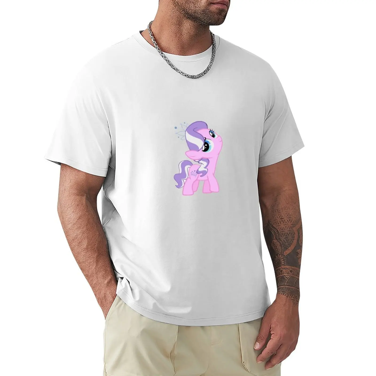 Тениска с диамантена тиарой ПВО, тениска с аниме, спортни ризи, тениски големи размери, летни обикновена тениска за мъже