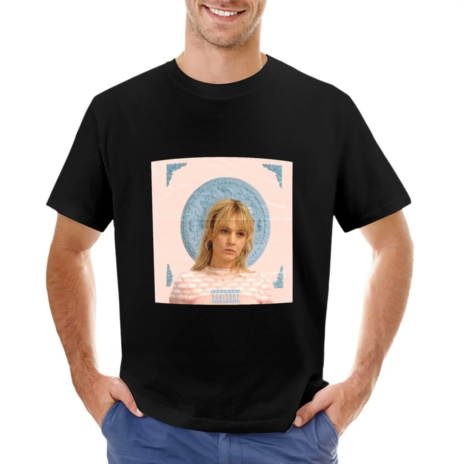 талантливи млади млада жена - тениска Кери Мълиган, тениска с графичен дизайн, мъжки ризи с графичен дизайн