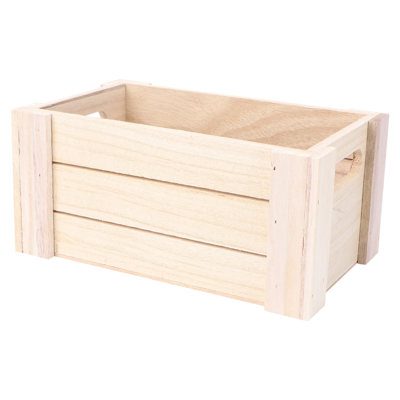 Дървени кутии за съхранение под формата на гнезда, на дръжката, Селски Декоративни дървени кутии, кошница за фермерска къща, занемарено контейнер за съхранение, кофа за Боклук, маса