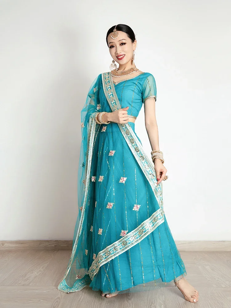 2022 индийски традиционни дрехи на пакистанското рокля сари дамски дрехи елегантна вечерна рокля cosplay танцови сценичното рокля a9