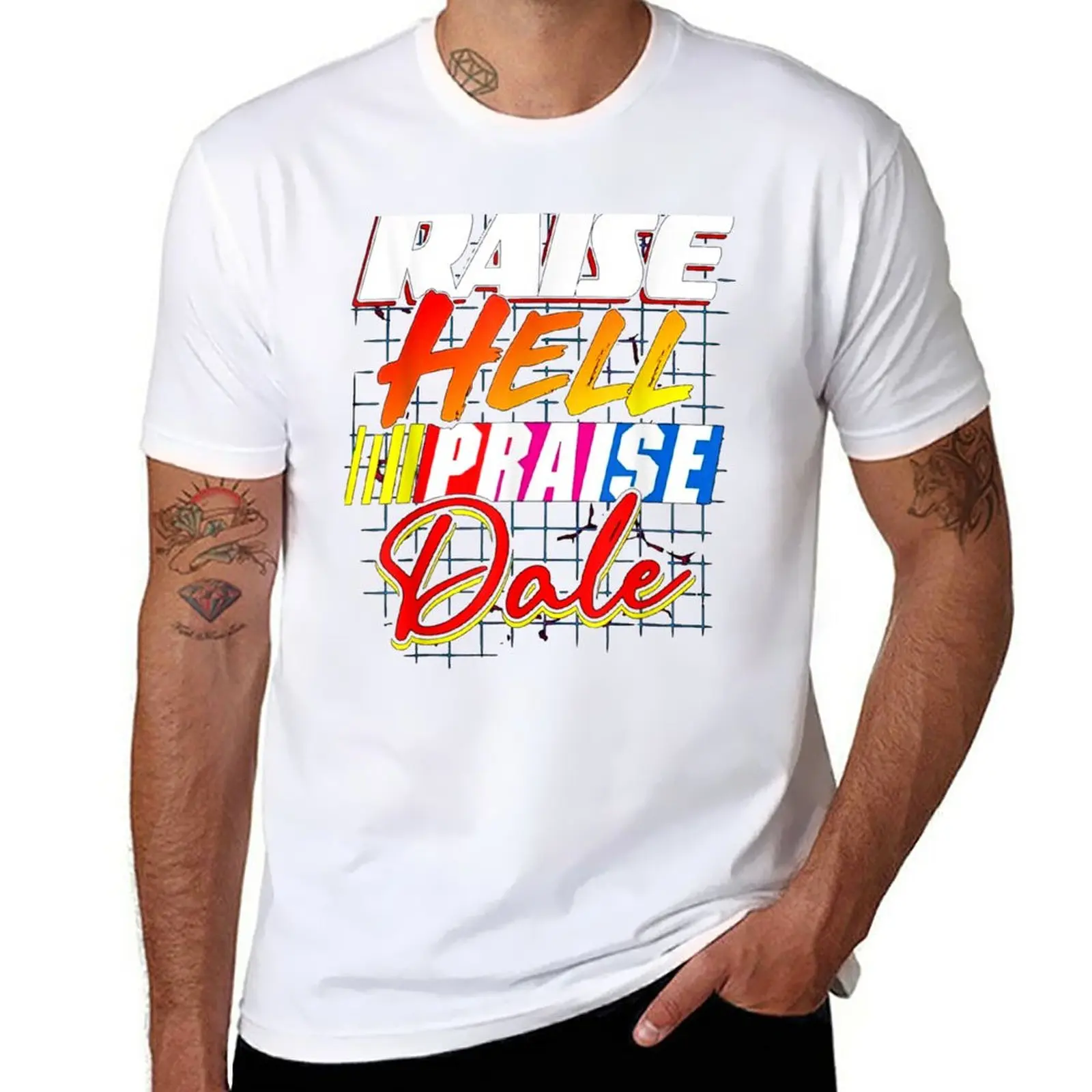 Нова тениска Raise Hell Praise Dale, потници в големи размери, риза с домашен любимец принтом за момчета, спортни тениски, спортни ризи за мъже